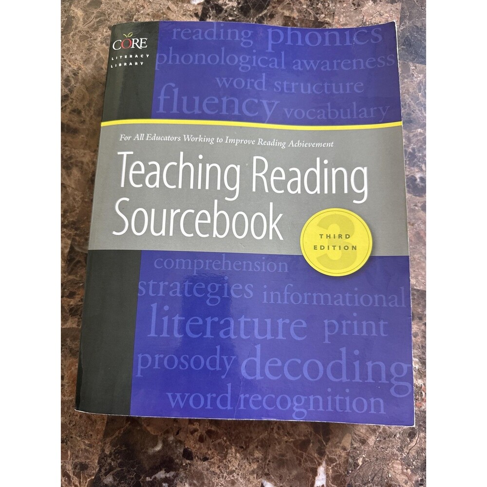 Teaching Reading Sourcebook 3rd Ed Honig Diamond Gutlohn Raven PB Education